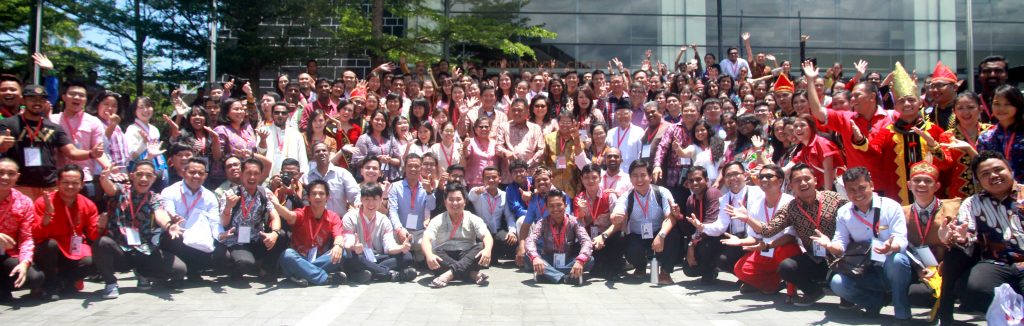 Participants of the Asian Ecumenical Youth Assembly, Manado, Indonesia